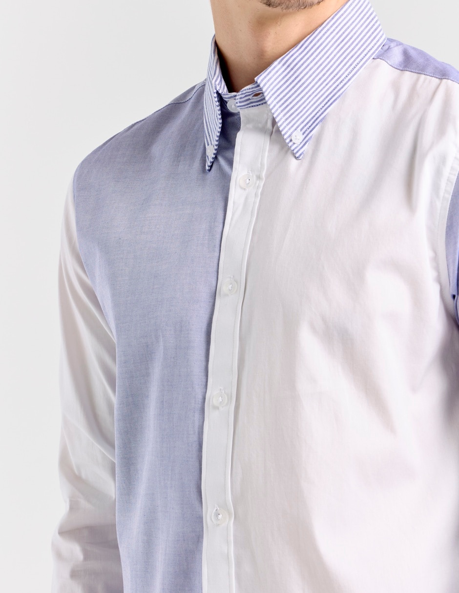 Camisa casual Aéropostale de algodón manga larga para hombre 4