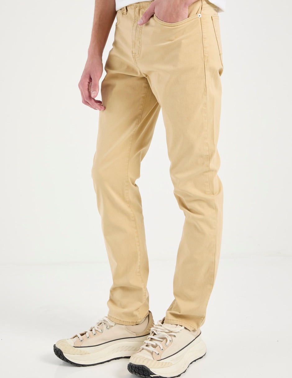 Pantalón chino slim para hombre 5