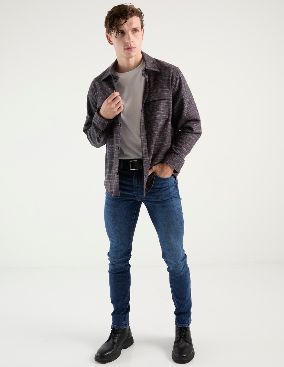 Sobrecamisa casual para hombre 3
