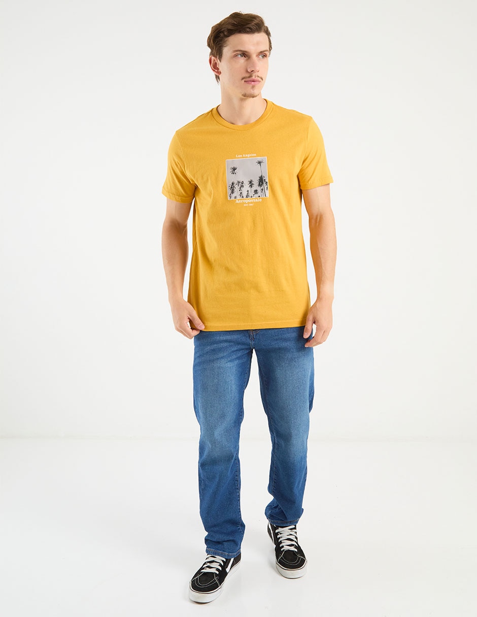 Playera cuello redondo para hombre 3