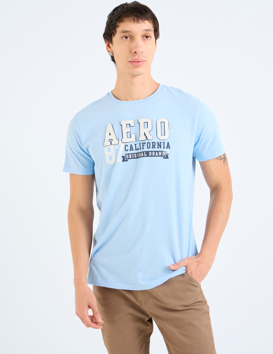 Playera cuello redondo para hombre
