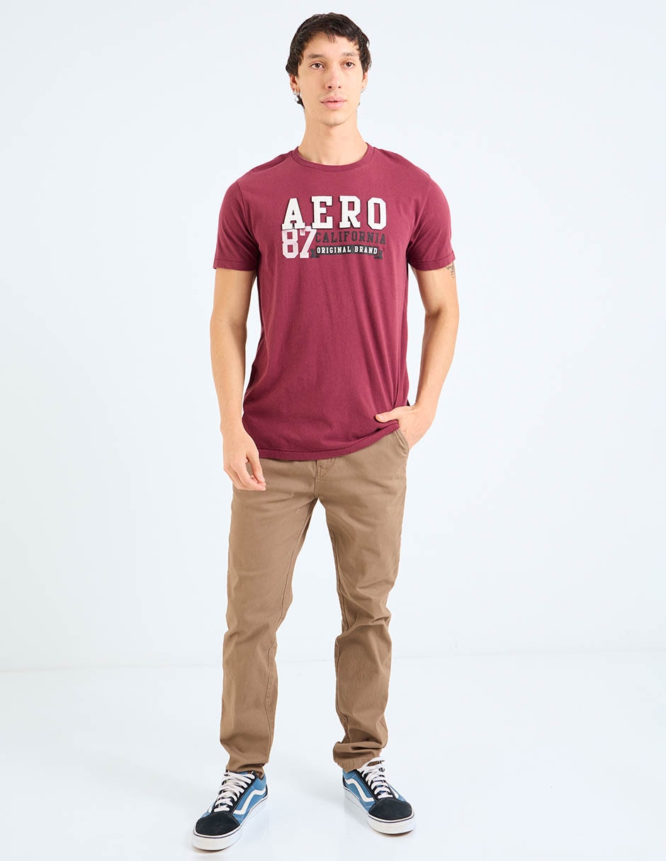 PLAYERA AERO 100272865 IND A, CH, ROJO