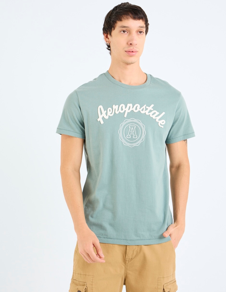 Playera cuello redondo para hombre