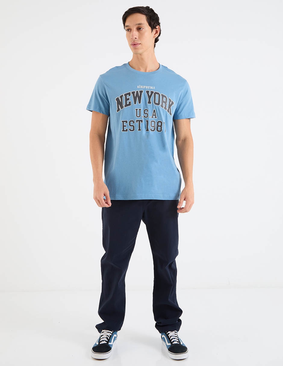 Playera cuello redondo para hombre 3