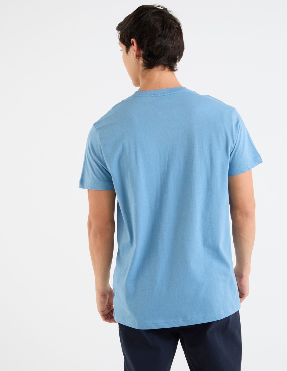 Playera cuello redondo para hombre 6