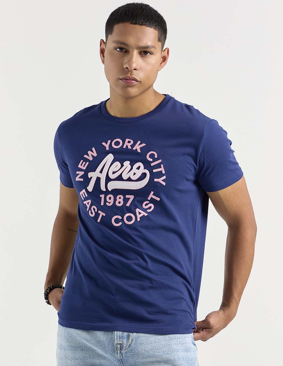 Playera Aéropostale cuello redondo para hombre