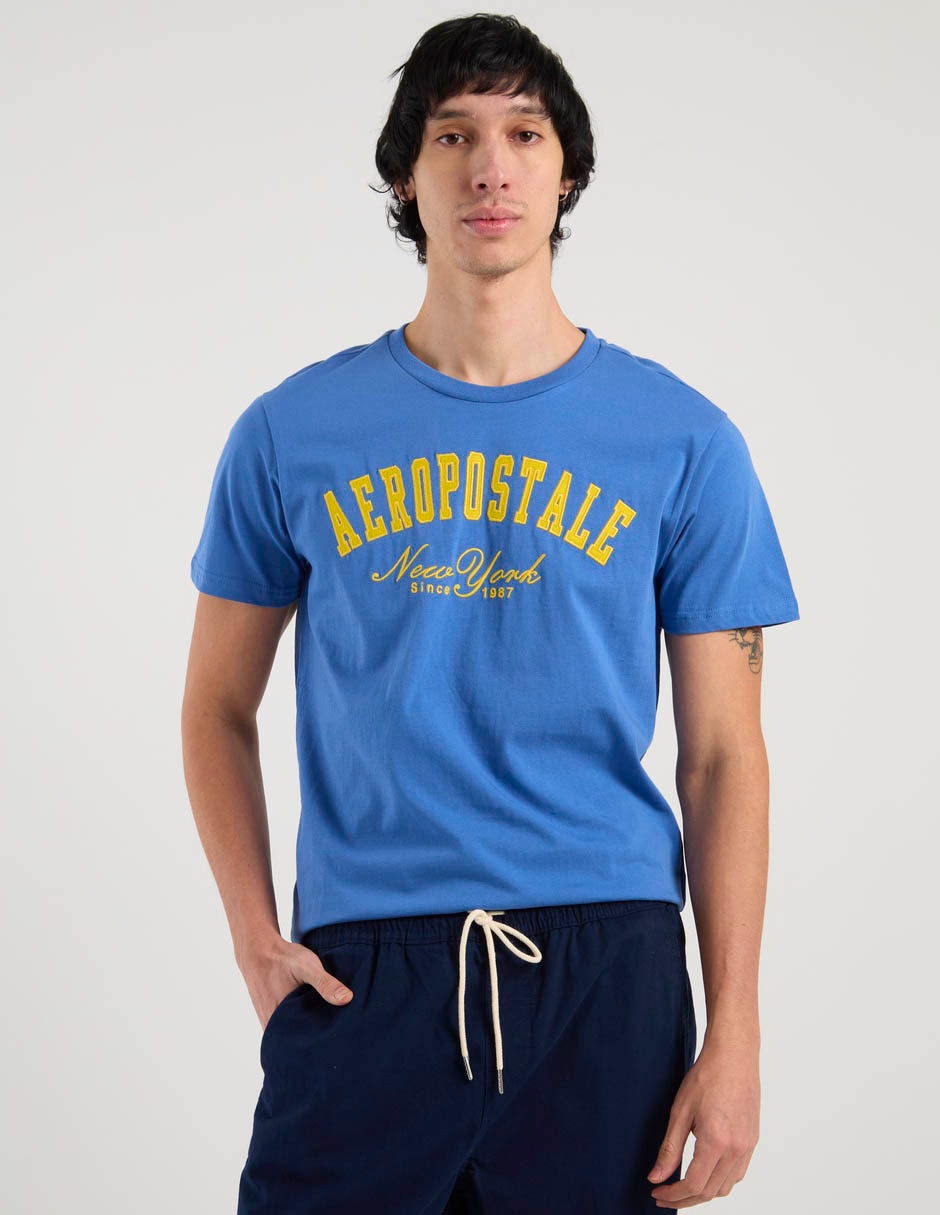 Playera Aéropostale cuello redondo para hombre Playera Aéropostale cuello redondo para hombre