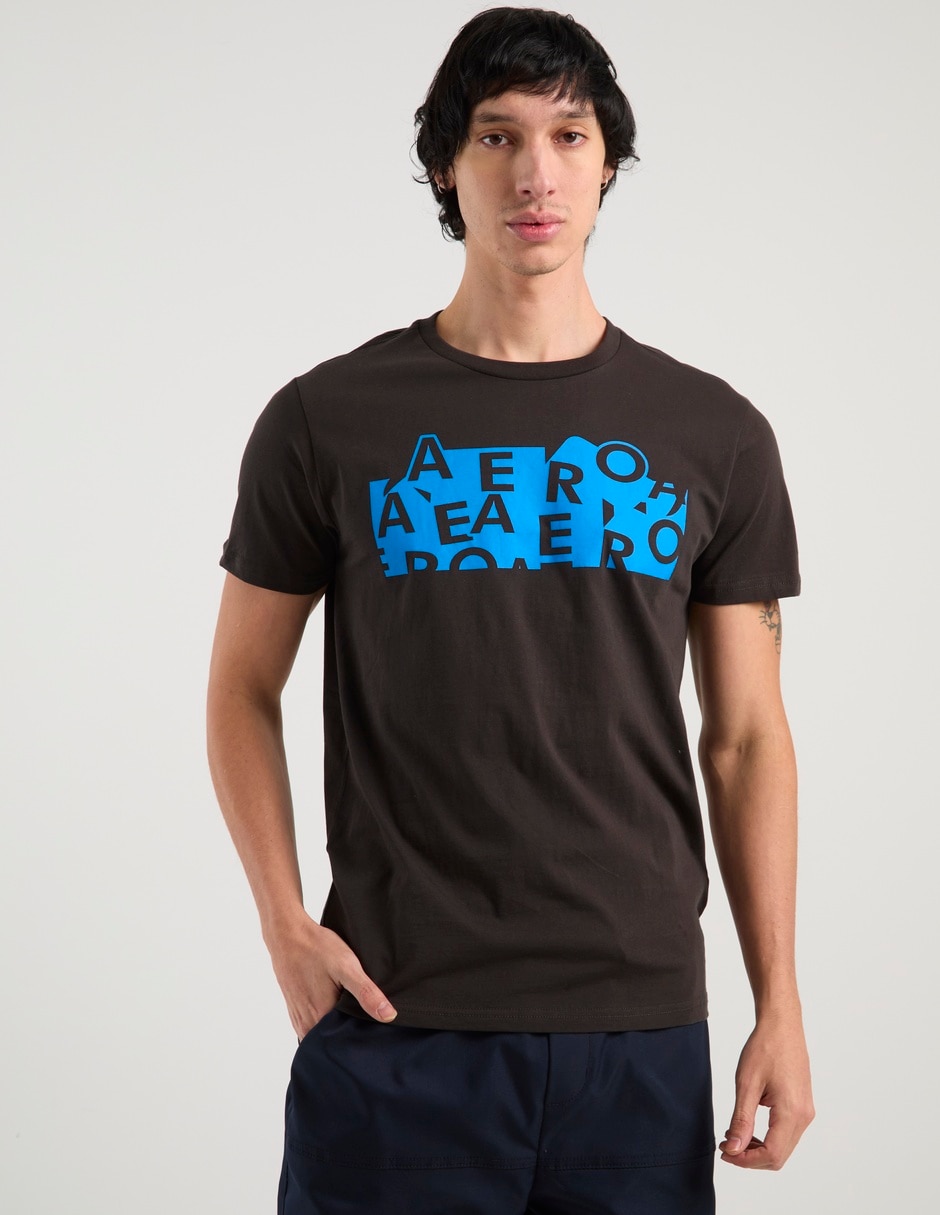 Playera cuello redondo para hombre