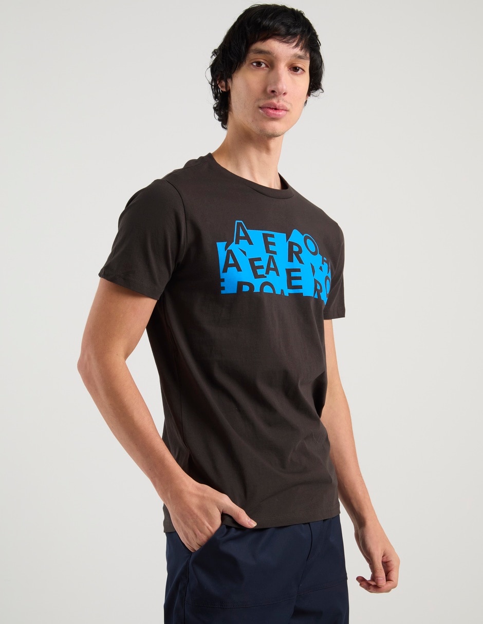 Playera cuello redondo para hombre 2