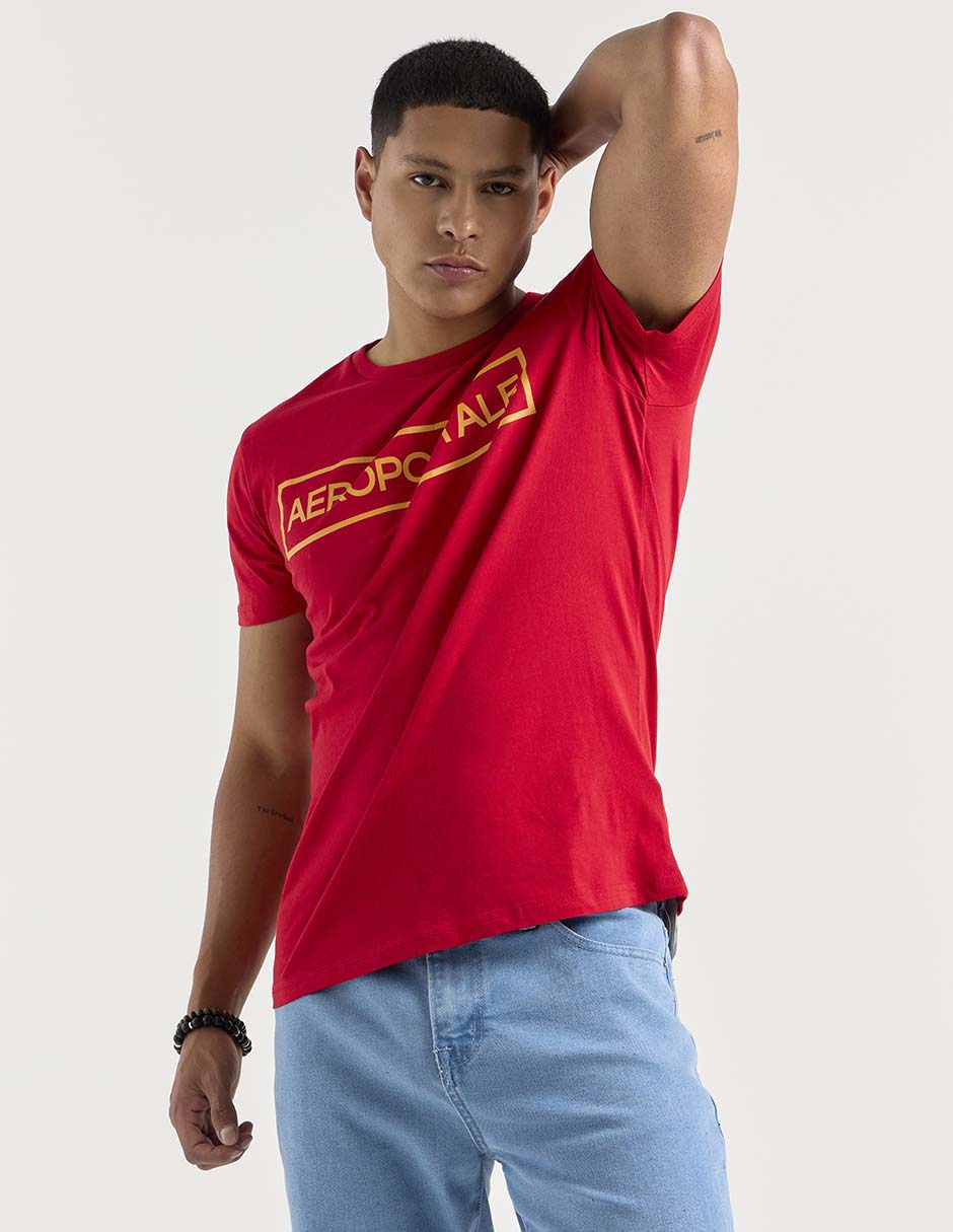 Playera cuello redondo para hombre 2