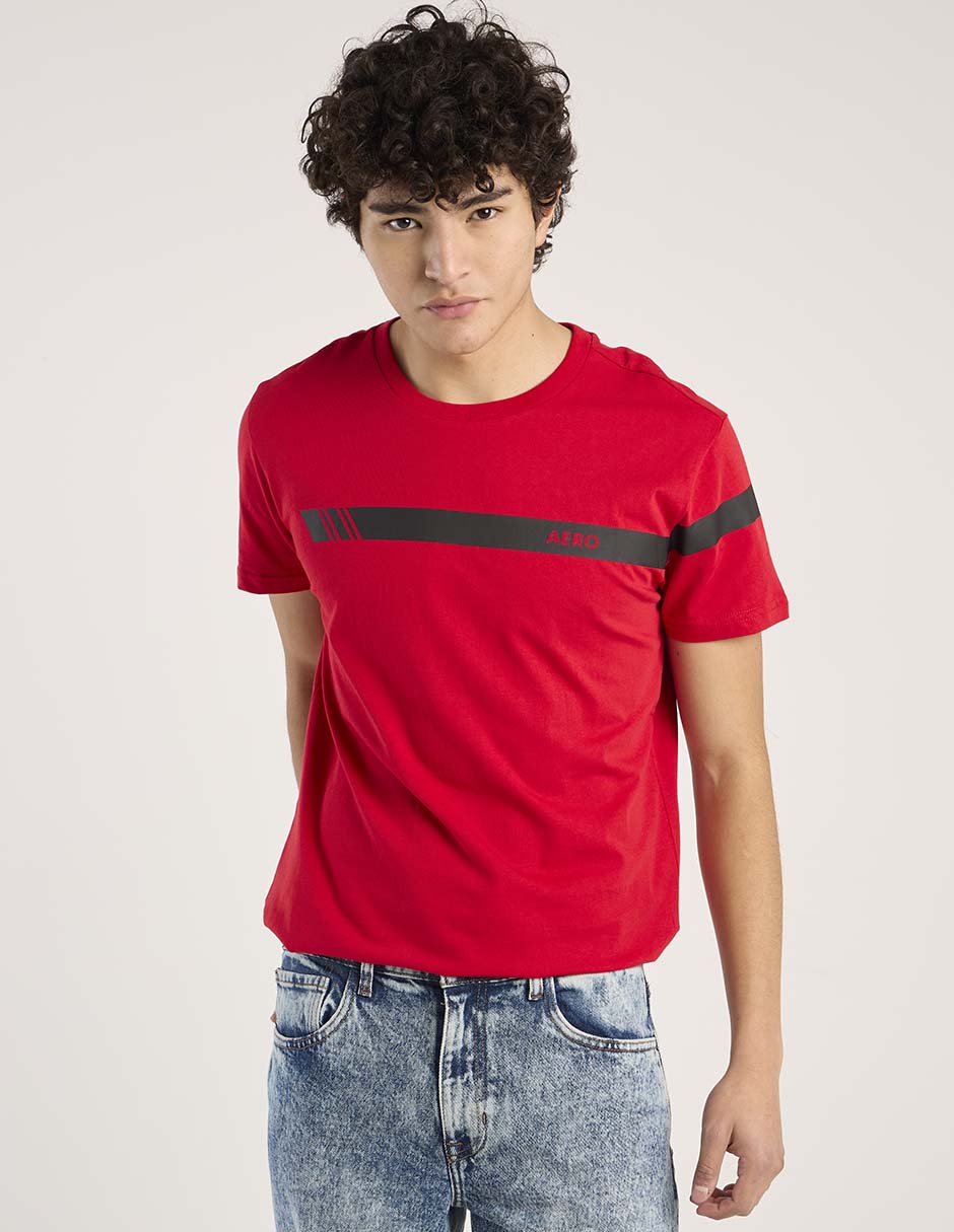 Playera Aéropostale cuello redondo para hombre