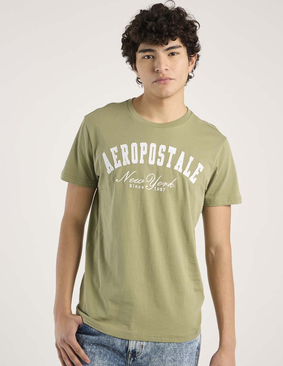 Playera Aéropostale cuello redondo para hombre