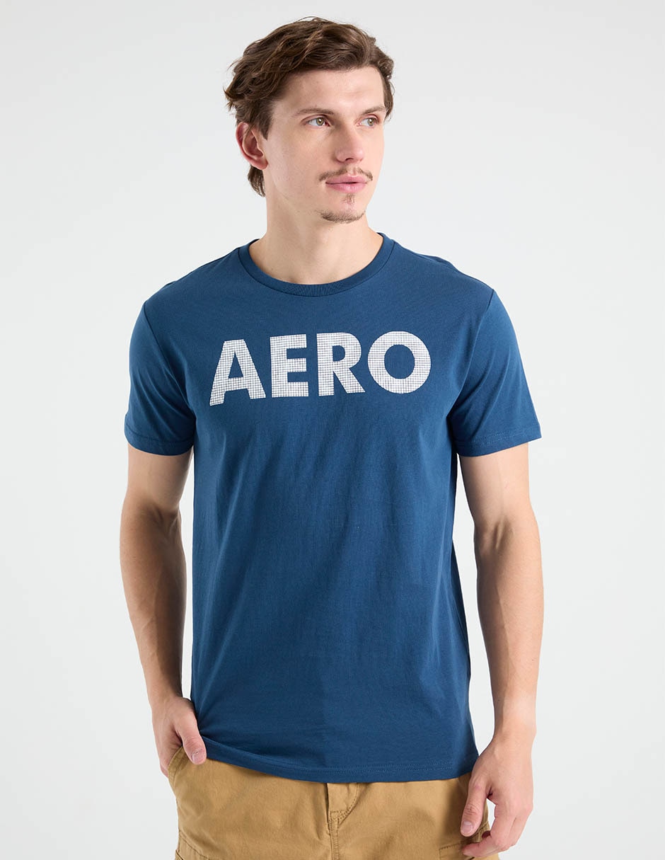 Playera cuello redondo para hombre