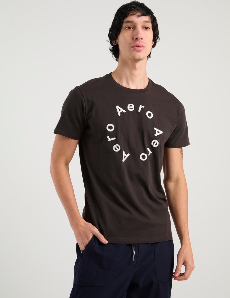 Playera cuello redondo para hombre