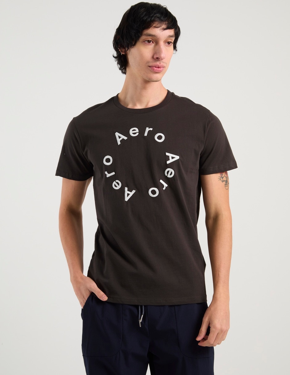 Playera cuello redondo para hombre 2