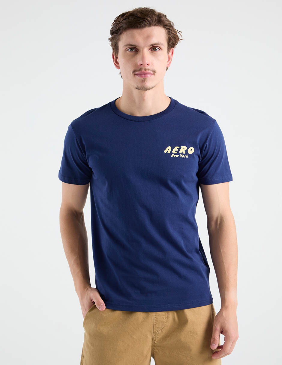 Playera cuello redondo para hombre