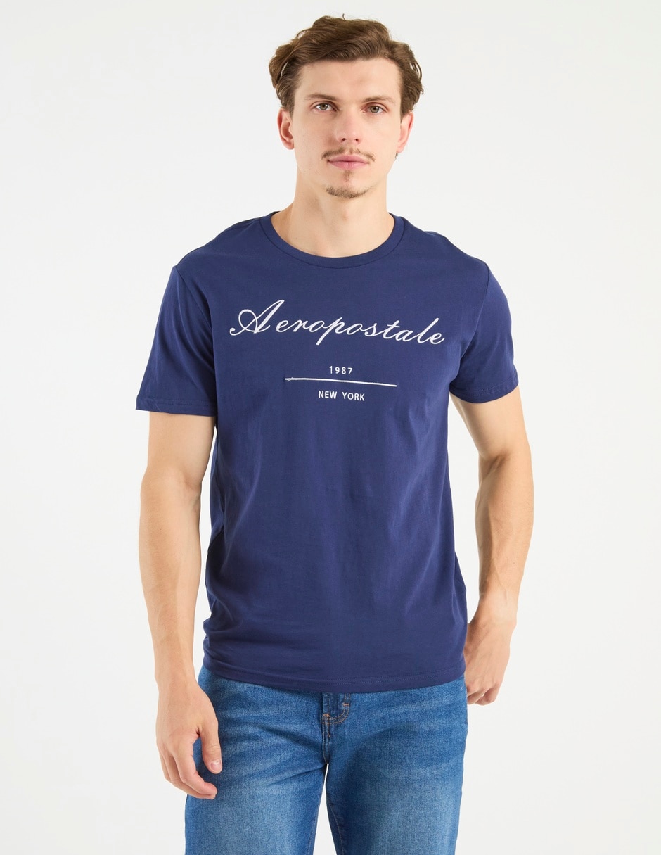 Playera Aéropostale cuello redondo para hombre