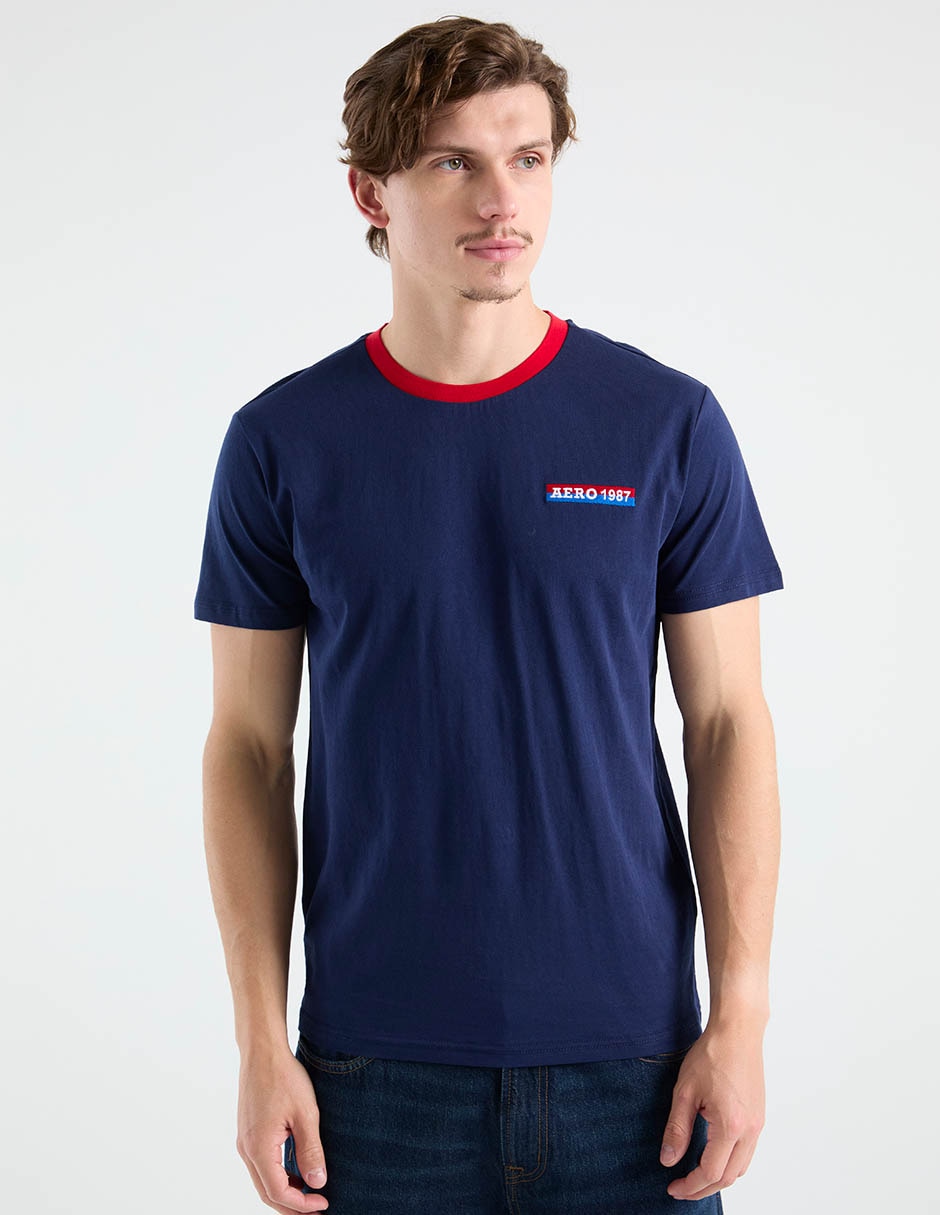 Playera cuello redondo para hombre 2