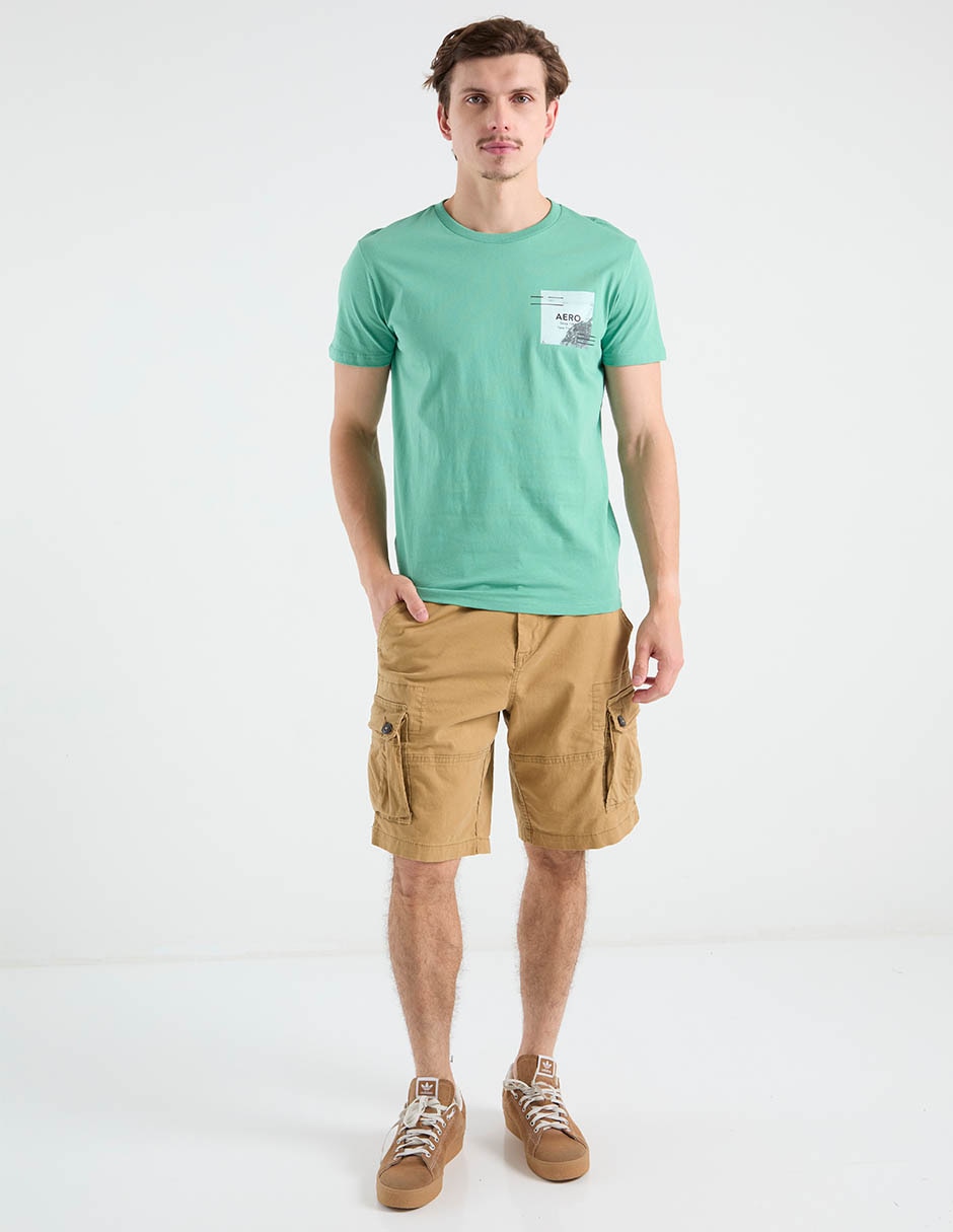 Playera cuello redondo para hombre 3