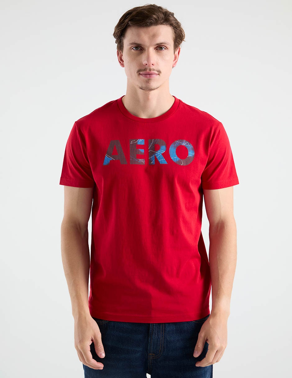 Playera cuello redondo para hombre