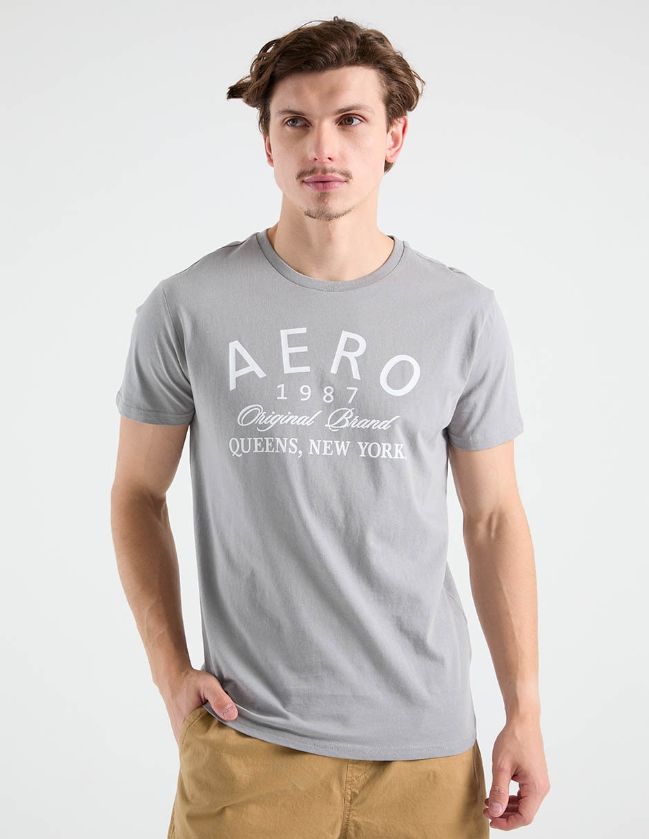 Playera cuello redondo para hombre