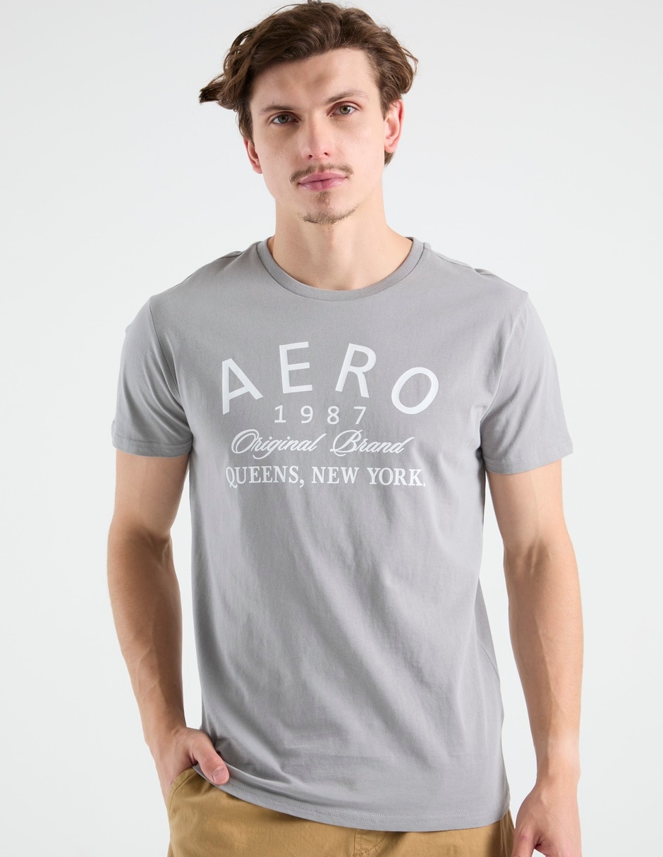 Playera cuello redondo para hombre 2