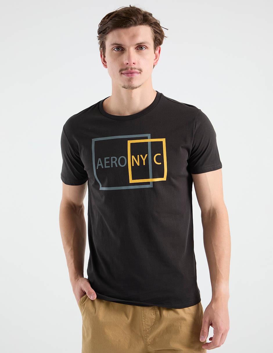 Playera cuello redondo para hombre