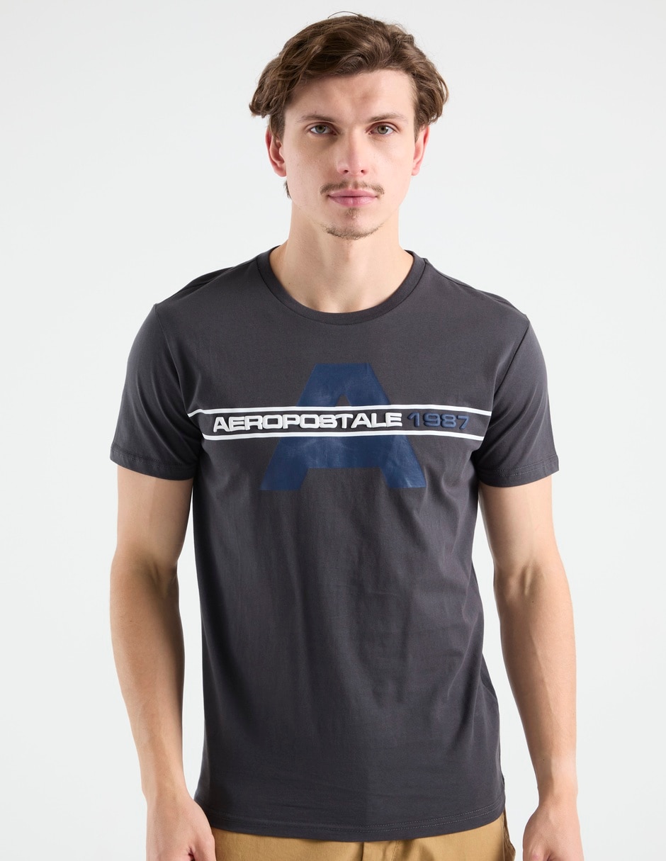 Playera cuello redondo para hombre 2