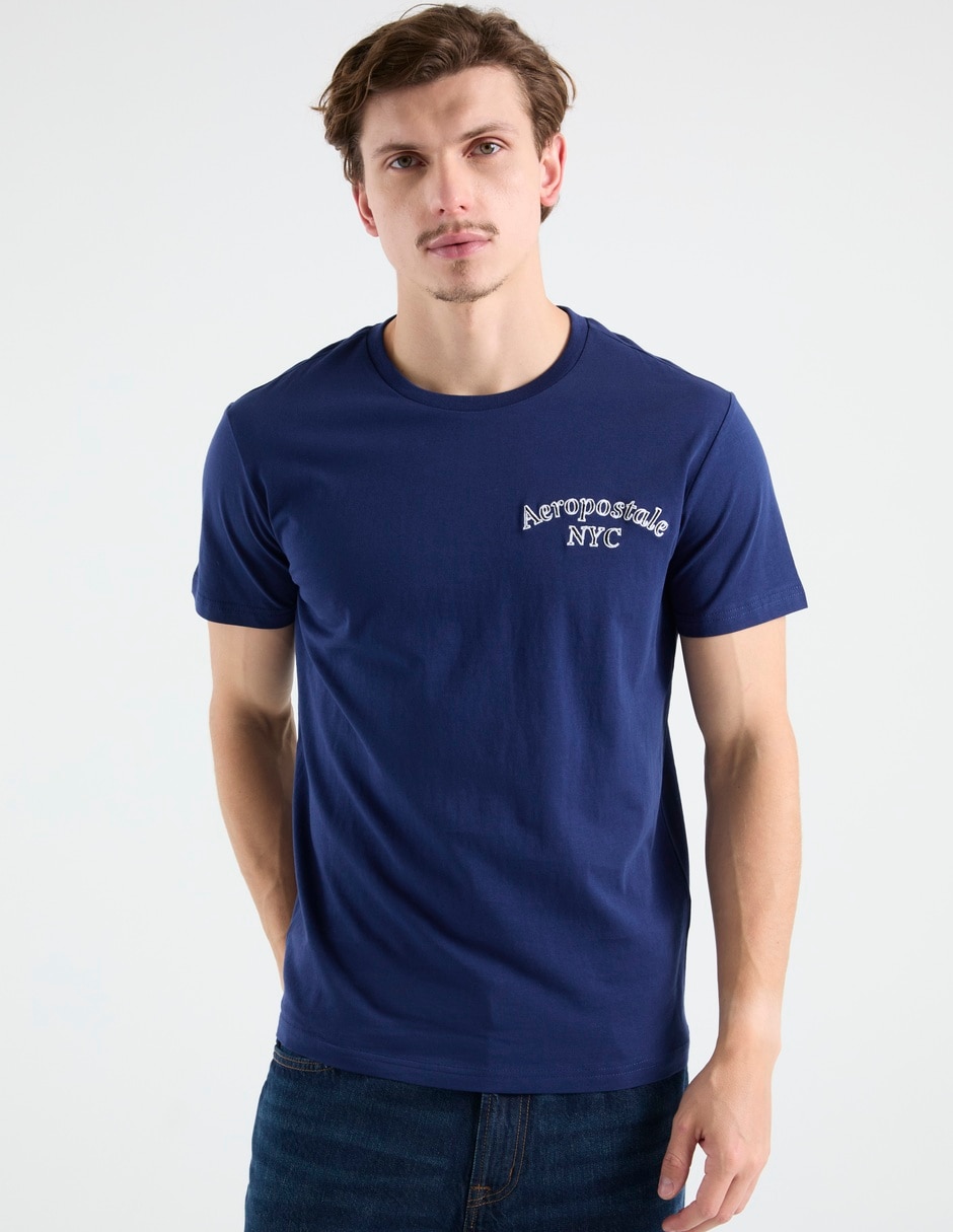 Playera cuello redondo para hombre
