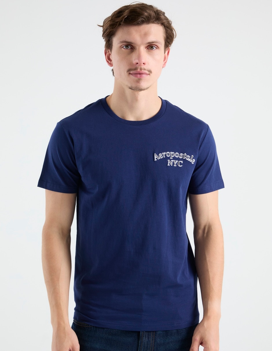Playera cuello redondo para hombre 2