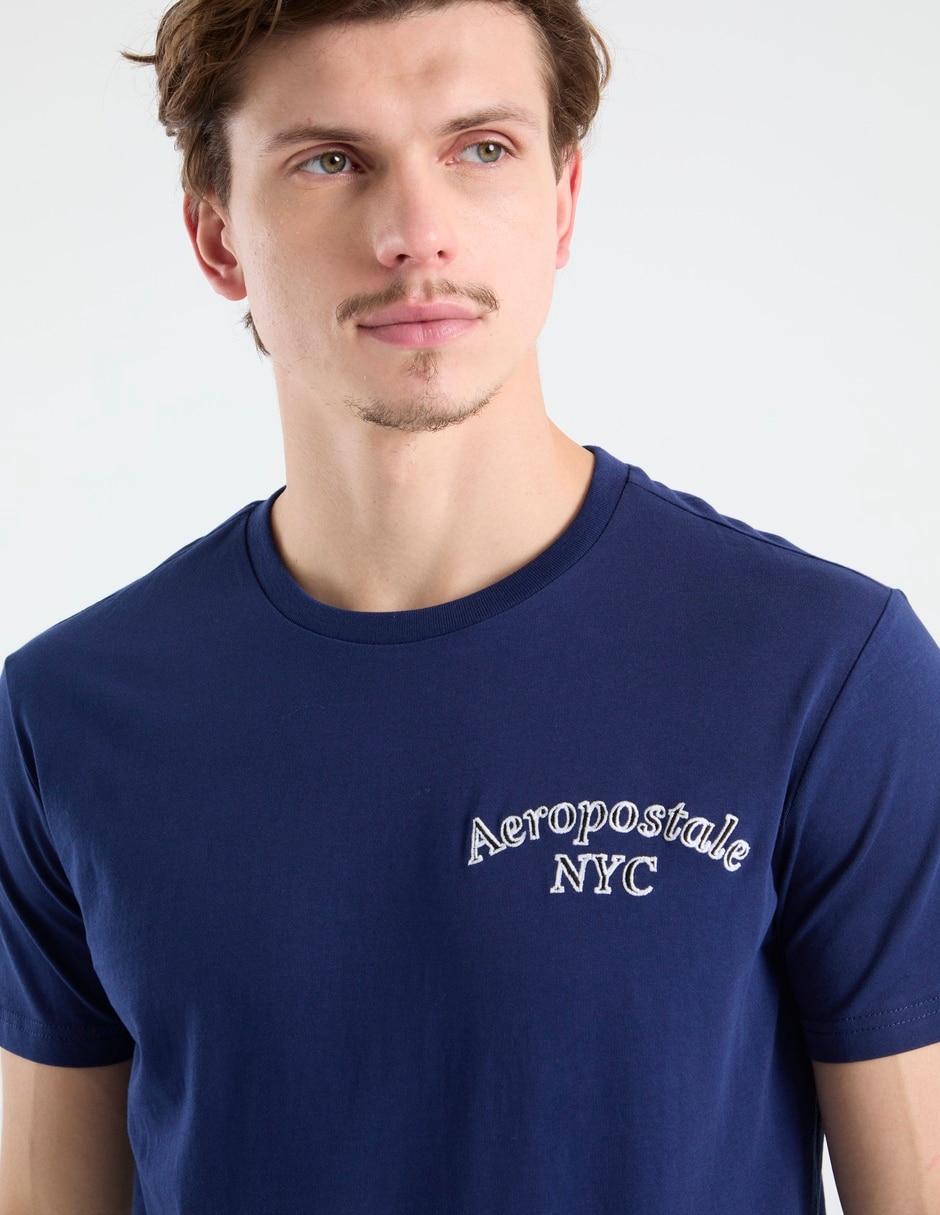 Playera cuello redondo para hombre 4