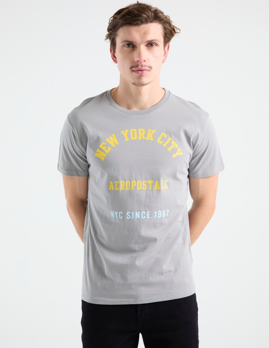 Playera cuello redondo para hombre