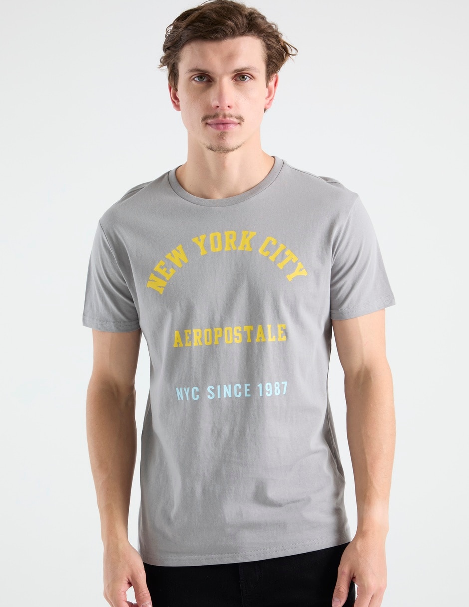 Playera cuello redondo para hombre 2