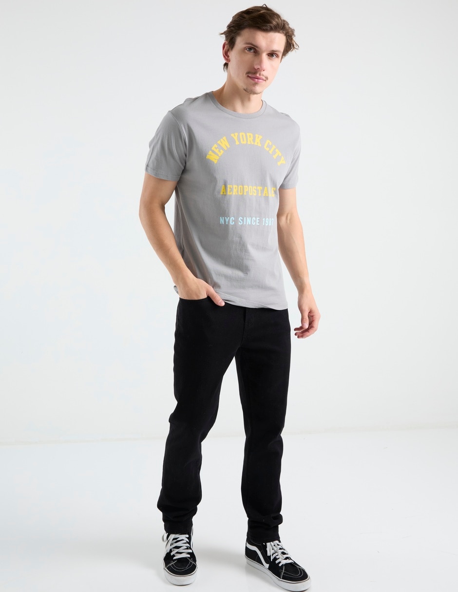 Playera cuello redondo para hombre 3