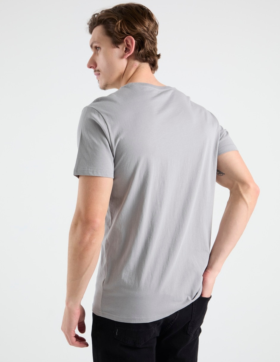 Playera cuello redondo para hombre 6