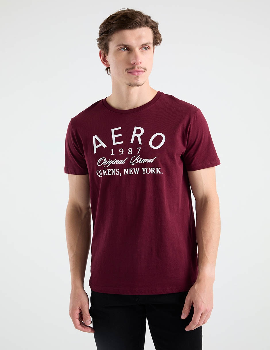Playera cuello redondo para hombre