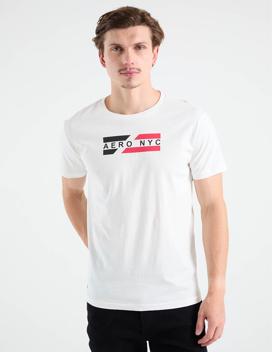 Playera cuello redondo para hombre
