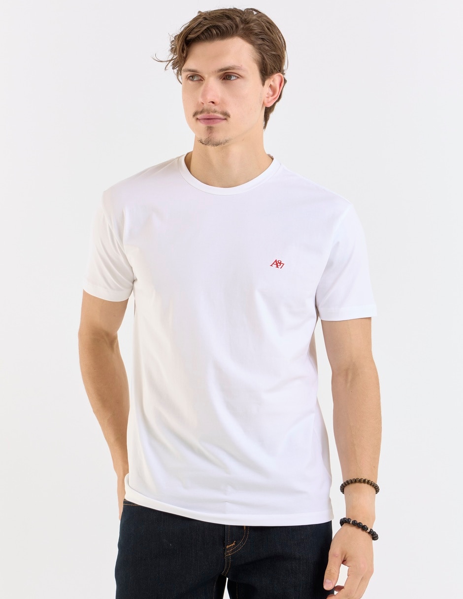 Playera cuello redondo para hombre 2