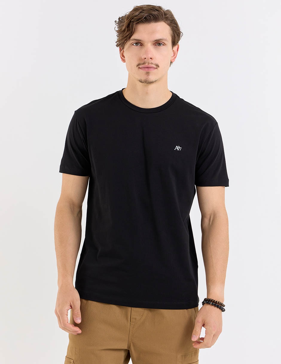 Playera cuello redondo para hombre