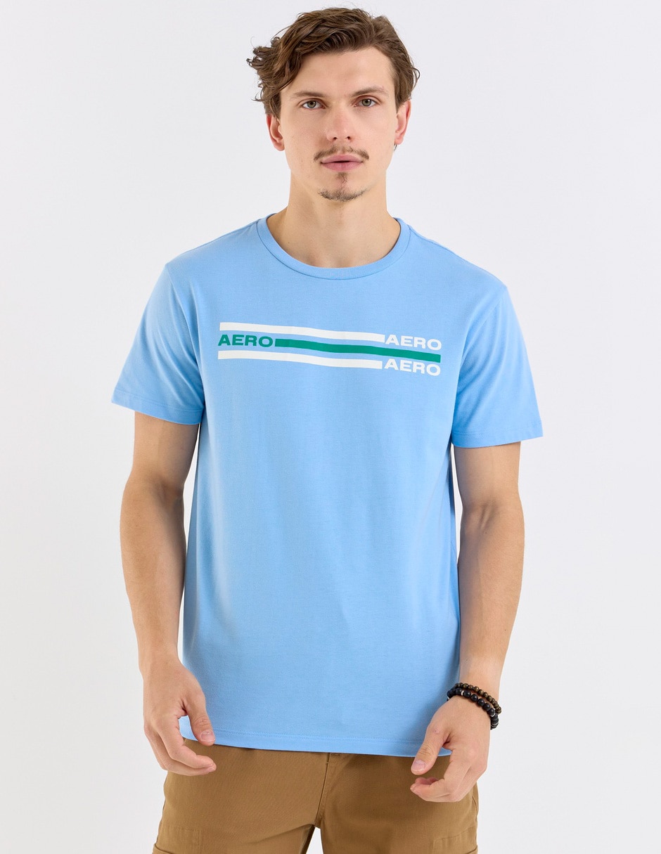 Playera cuello redondo para hombre 2