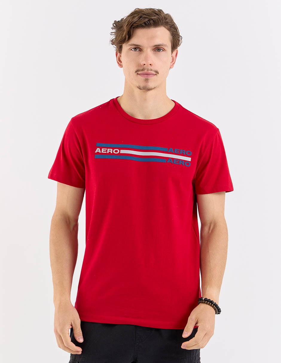 Playera Aéropostale cuello redondo para hombre Playera Aéropostale cuello redondo para hombre