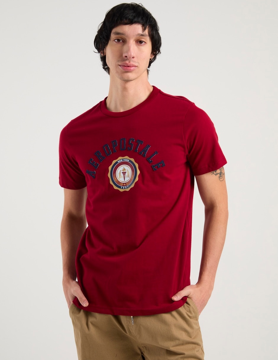 Playera Aéropostale cuello redondo para hombre