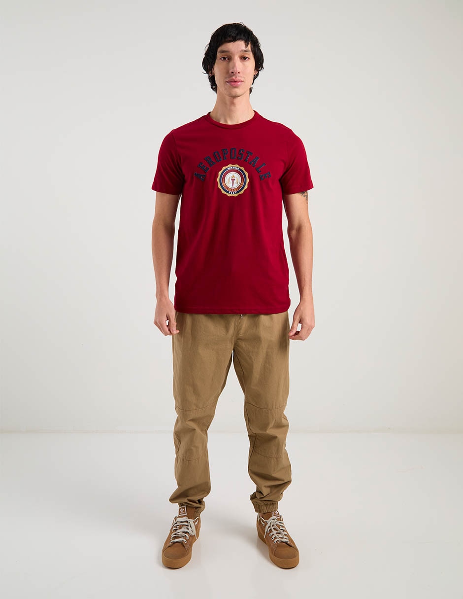 Playera Aéropostale cuello redondo para hombre