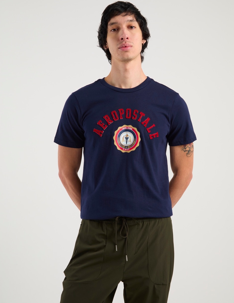 Playera Aéropostale cuello redondo para hombre