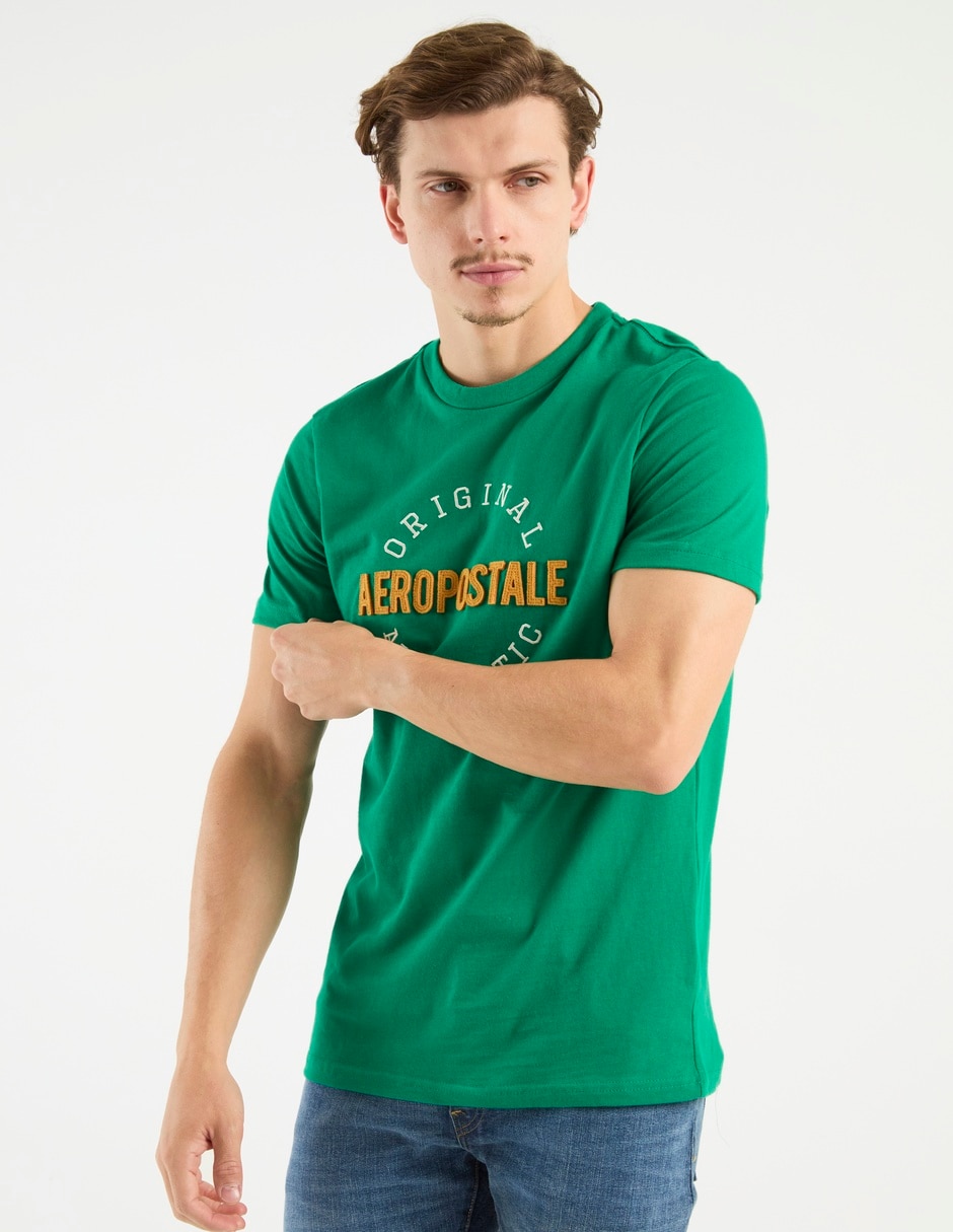 Playera cuello redondo para hombre 2