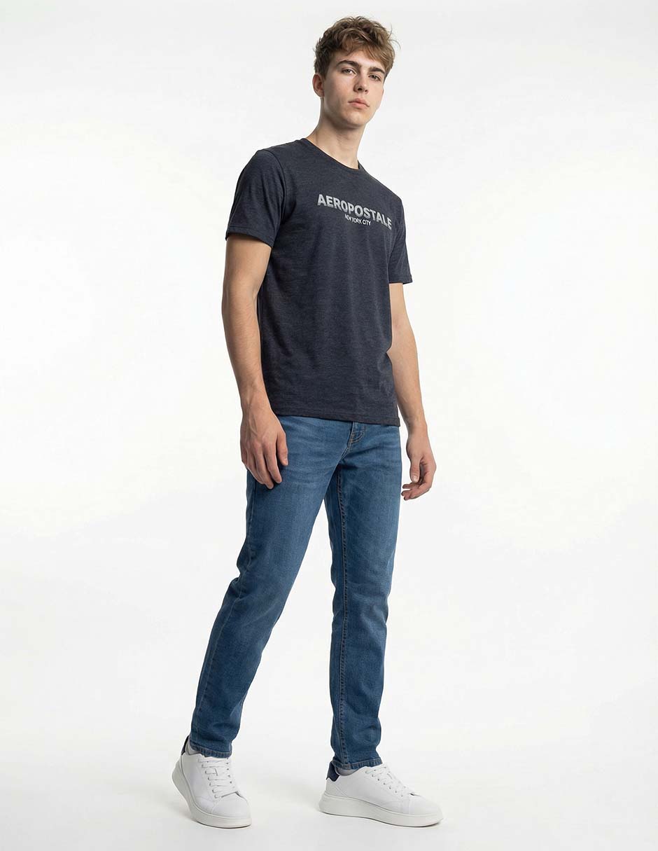 PLAYERA AERO A248676, XG, GRIS OXFORD