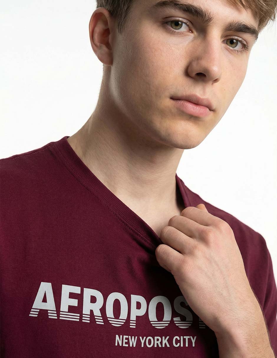 Playera Aéropostale cuello redondo para hombre 4