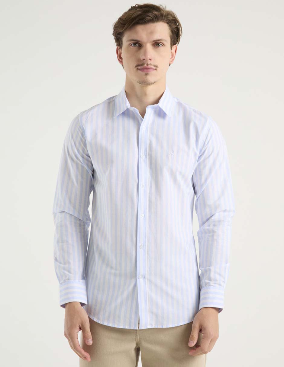 Camisa casual Aéropostale de algodón manga larga para hombre Camisa casual Aéropostale de algodón manga larga para hombre