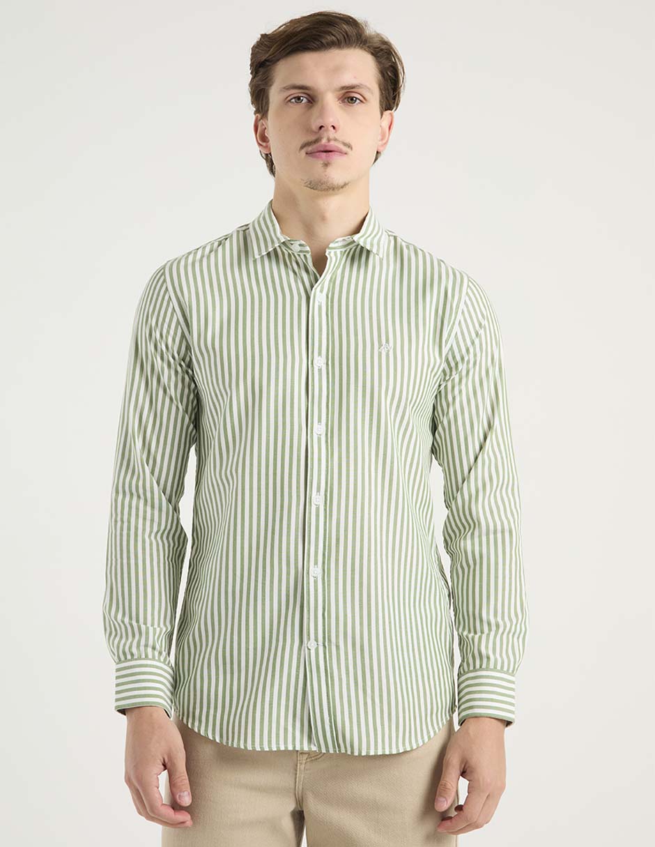 Camisa casual Aéropostale de algodón manga larga para hombre Camisa casual Aéropostale de algodón manga larga para hombre