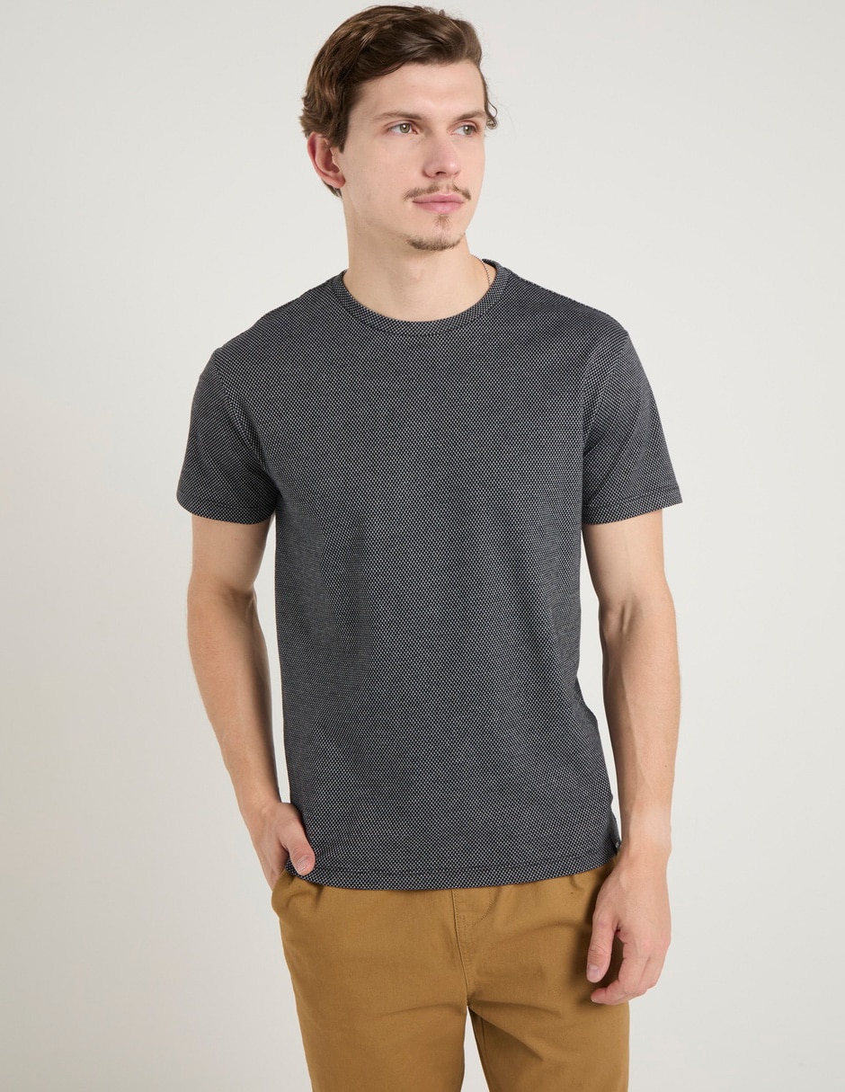 Playera cuello redondo para hombre